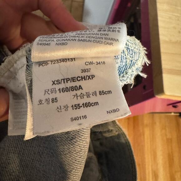 Levi's Men's Blue Denim Jacket size XS - Picture 6 of 6